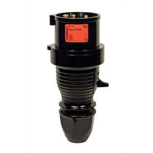 black CEE plug 210SW