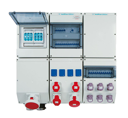 Wall-mounted distributors